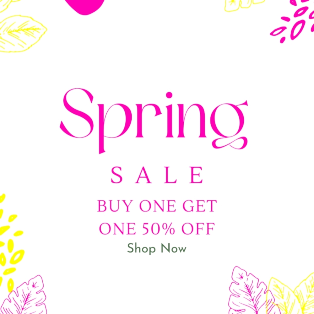 Buy One Item In Store and Get one 50% off!!!